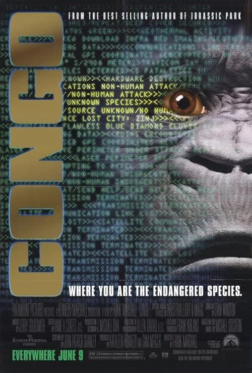 Congo film posteri
