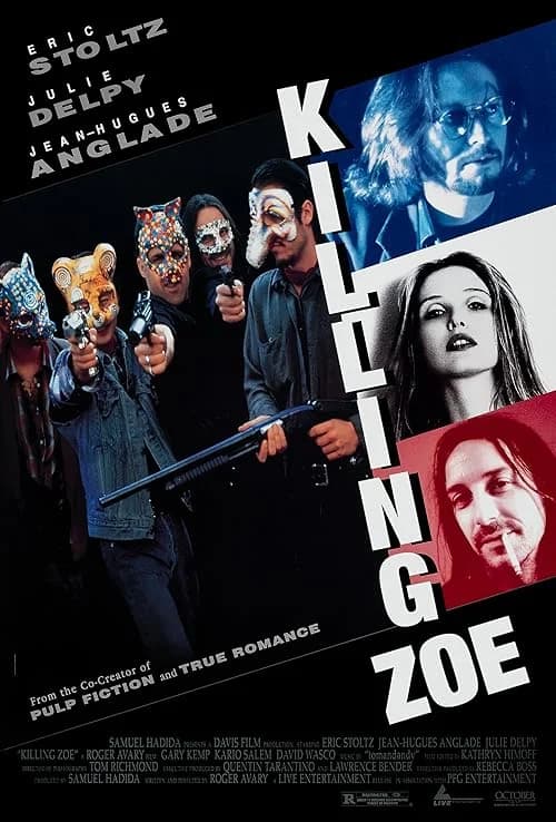 Killing Zoe film posteri