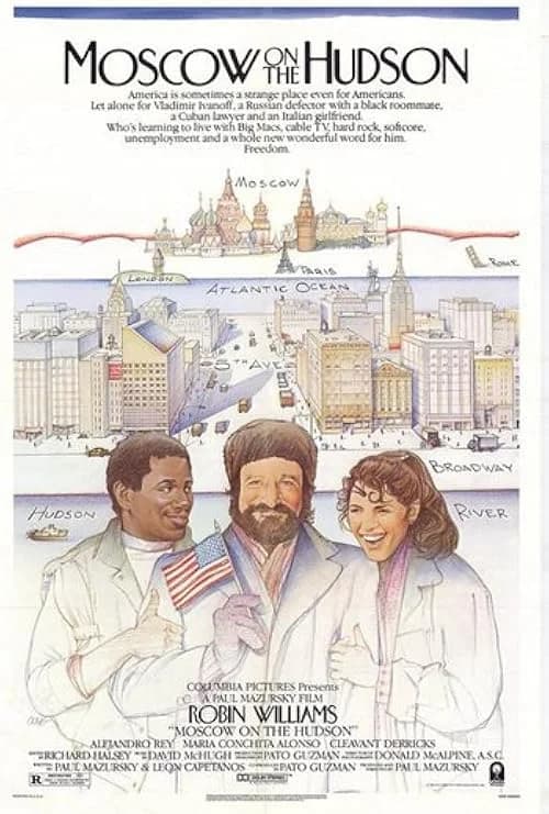 Moscow on the Hudson film posteri