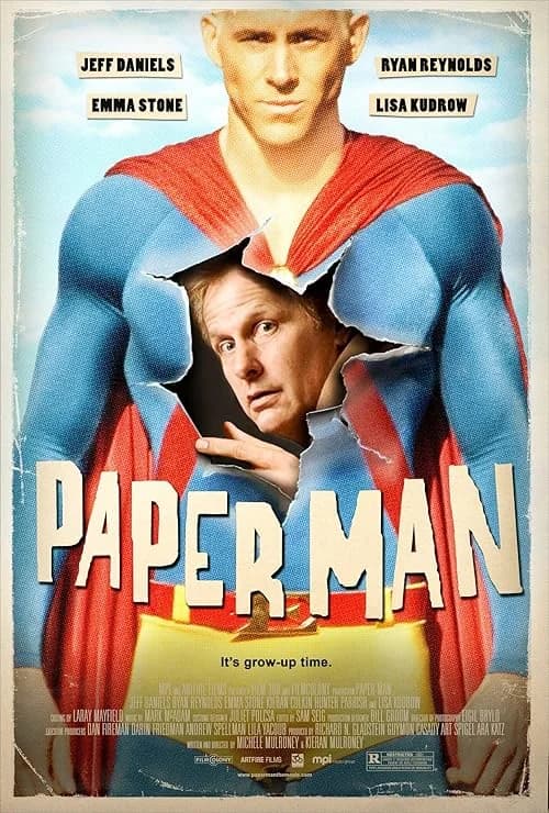 Paper Man film posteri