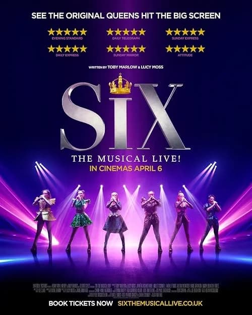 Six: The Musical Live! film posteri