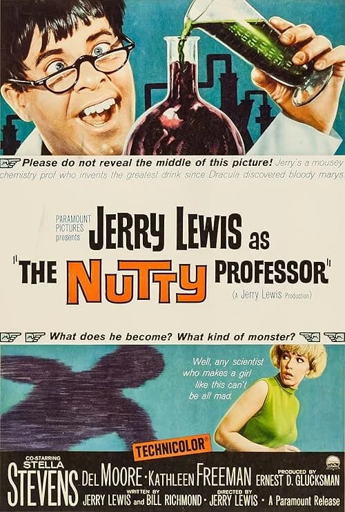 The Nutty Professor film posteri