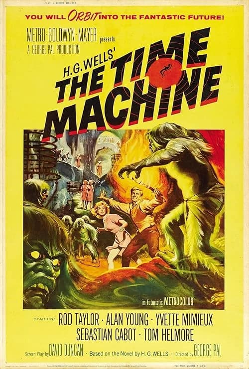 The Time Machine film posteri