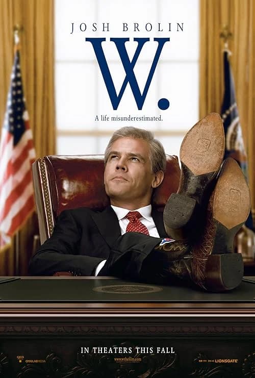 W. film posteri